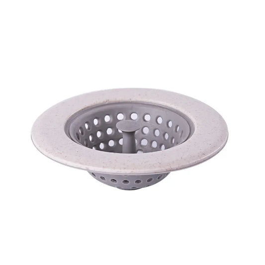 Silicone Anti-clogging Filter Portable Sink Strainer Bathroom Kitchen Tool for Drains Cover Hair Waste Plug Filter Strainer