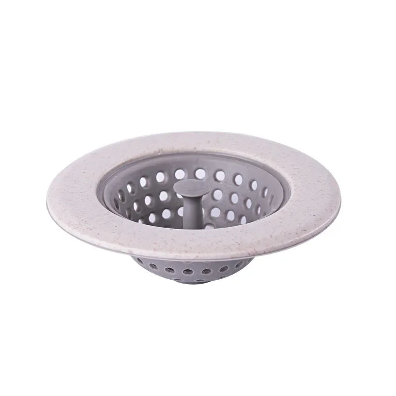 Silicone Anti-clogging Filter Portable Sink Strainer Bathroom Kitchen Tool for Drains Cover Hair Waste Plug Filter Strainer
