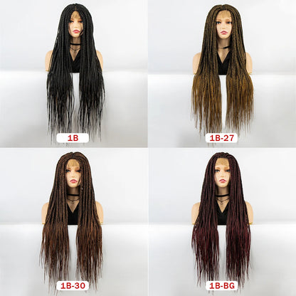 Get the Perfect Braided Look with 36" Full Lace Wig - Factory Prices & Fast Shipping!