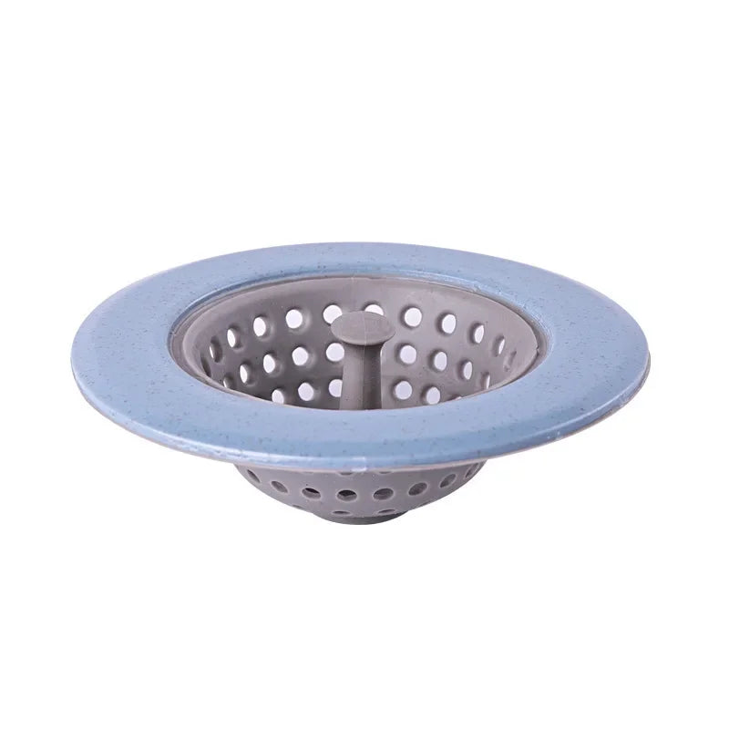 Silicone Anti-clogging Filter Portable Sink Strainer Bathroom Kitchen Tool for Drains Cover Hair Waste Plug Filter Strainer