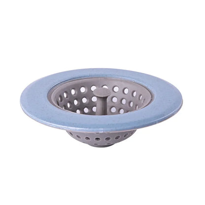 Silicone Anti-clogging Filter Portable Sink Strainer Bathroom Kitchen Tool for Drains Cover Hair Waste Plug Filter Strainer